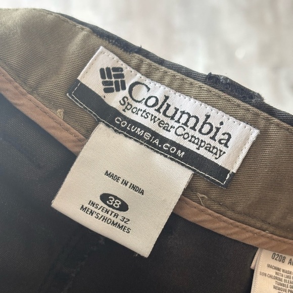 VTG Columbia Relaxed Fit Pants Mens 38 Dark Gray - Picture 4 of 8